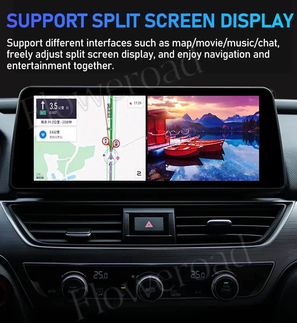 12.3 Inch Android 15 For GMC Yukon Chevrolet Tahoe Silverado 2007 - 2013 Car Radio Multimedia Player GPS Head Unit Auto StereoBT