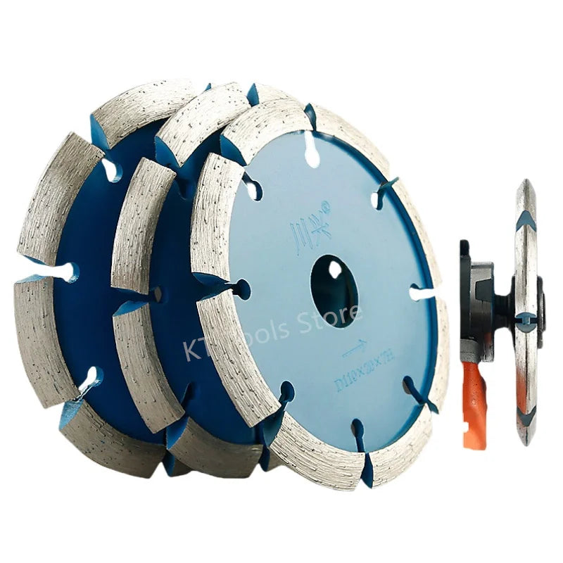 110mm Diamond Crack Chaser Blade with 7/8/10mm Thickness Circular Saw Blade Groove Cutting Disc For Wall Concrete Marble Granite
