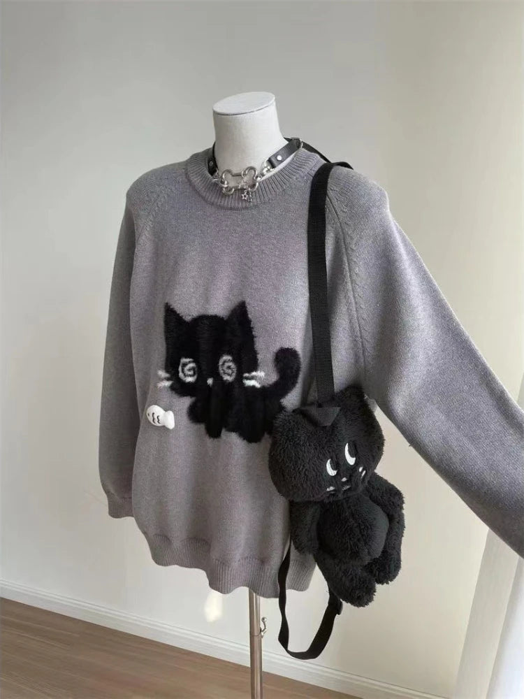 Women's Off-Shoulder Bow Knit Sweater