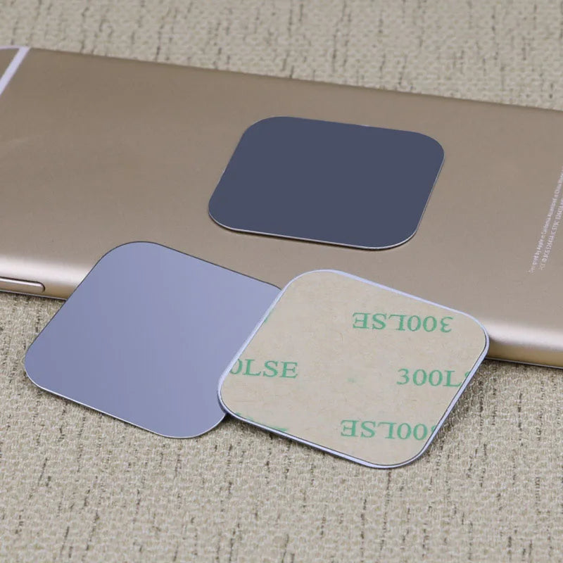Metal Plate For Car Phone Holder Magnetic Universal Iron Sheet Disk Sticker Mount Mobile Phone Magnet Stand For IPhone