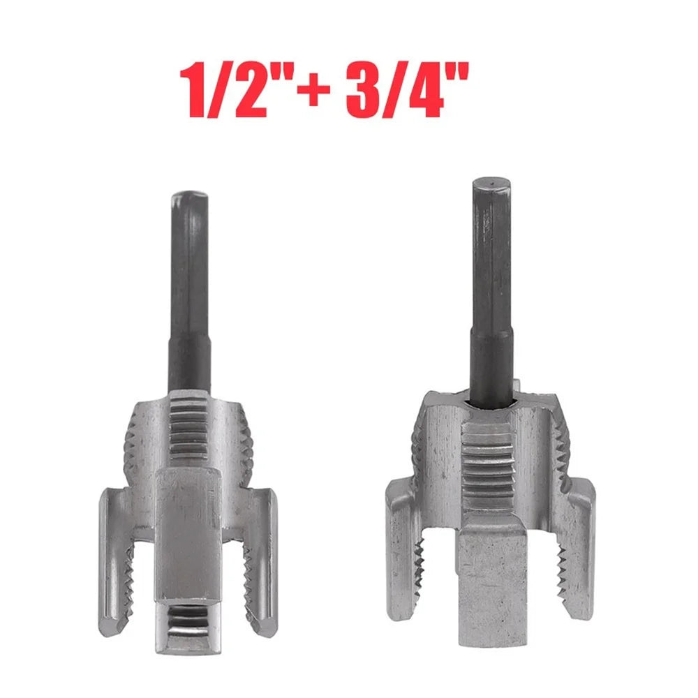 PPR Pipe Threading Tools 1/2" and 3/4" Internal and External Tap and Die Thread Cutter with Extension
