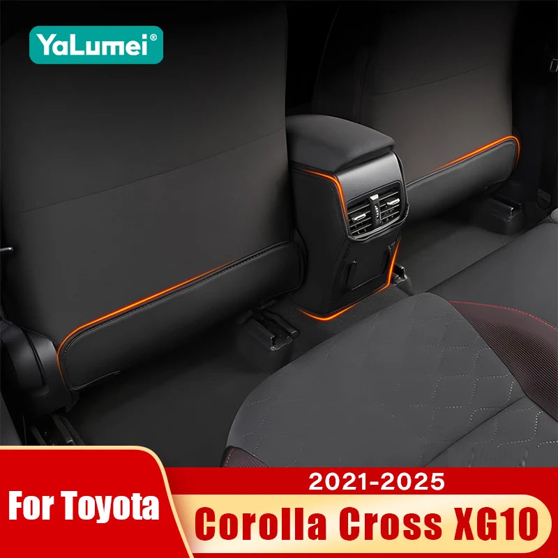 For Toyota Corolla Cross XG10 2021 2022 2023 2024 2025 Hybrid Car Seat Back Kick-Proof Mat Anti Dirty Protect Pad Accessories
