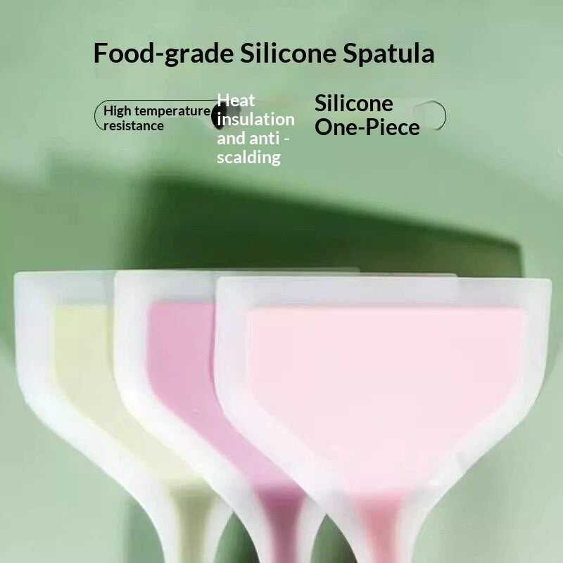 Wide Silicone Spatula Turner - Large Flipper for Pancakes and Pizza - photo 4