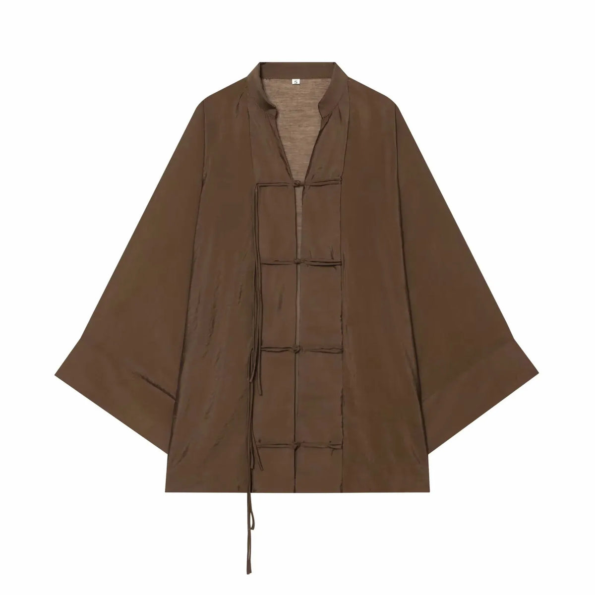 Women's Sheer Button-Up Shirt - Loose Long Sleeve Casual Blouse - photo 17