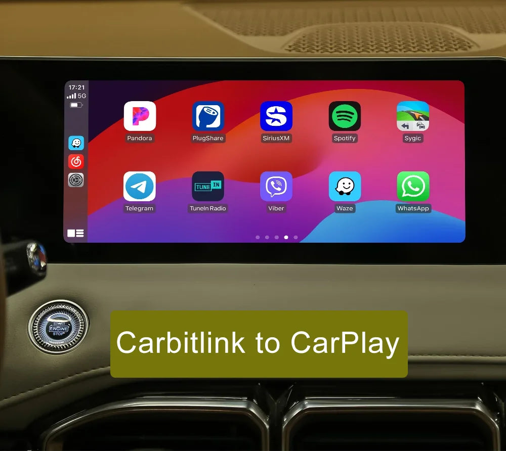 Carbit Link / Smart Link to Wireless CarPlay & Android Auto Adapter (NCP0036/NCP0039) — for Jetour X70 X90 X95, Dashing