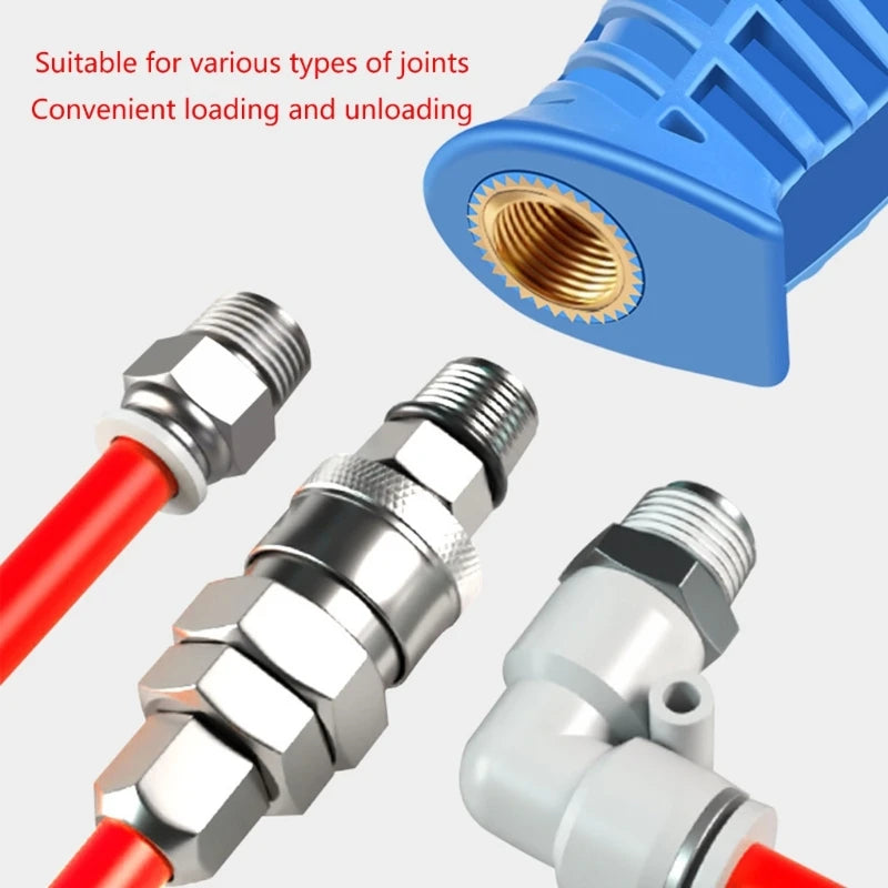 Air Blow Guns with 3mm Nozzle, Air Compressor Accessories Dust Removal Cleaning Tool Dust Cleaning Tool KXRE