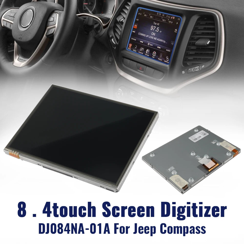 8.4" Touch Screen Replacement — Dodge RAM, Chrysler 300/200 & Jeep (2013-2017)