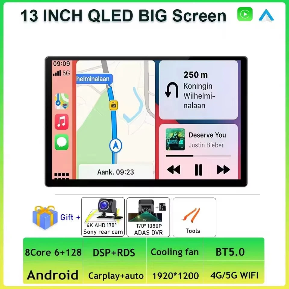 Android Car Stereo for Peugeot 3008, 4008 & 5008 (2017–2020) — CarPlay, Android Auto, GPS Navigation