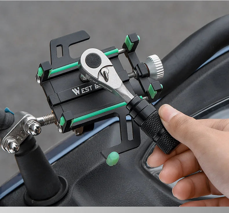 WEST BIKING Professional Bike Tools Portable Ratchet Wrench kit Tire Lever Mini Pump Multifunction Tools Road Bike MTB Accessory