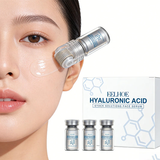 Niacinamide Serum Kit with 0.25mm Microneedle Roller - 30ml Face Serum Set