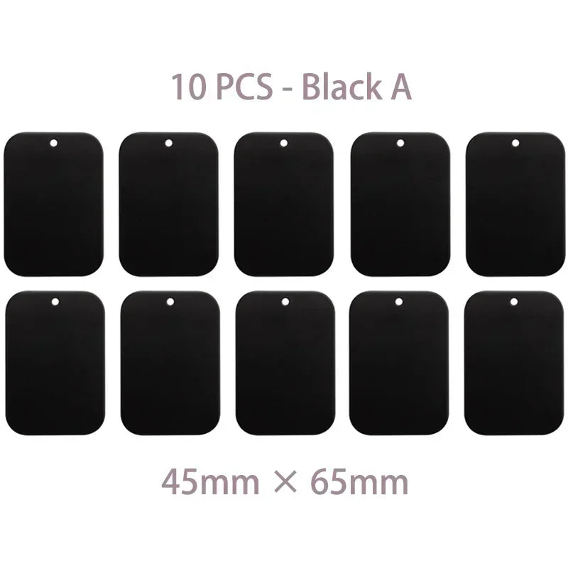 Universal Metal Plate & Metal Ring Mobile Phone Popsocket Accessories Suitable for Magnetic Phone Stands and Car Phone Holder