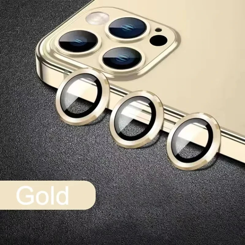 Metal Camera Lens Protector Glass For iPhone 16 17 15 13 11 12 14 Pro Max Air Back Lens Protection Film For iPhone 12 13 Mini