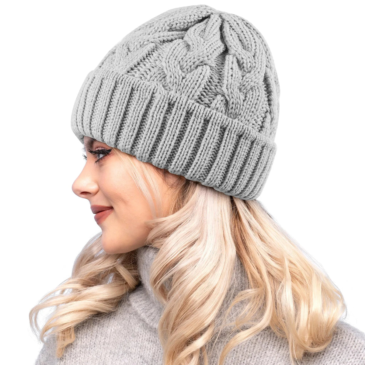 Winter Women Hat 2024 New Autumn Handmade Female Warm Cap Knitted Beanie Girl Hats Woman Bonnet Femme Chunky Thick Stretchy Hats