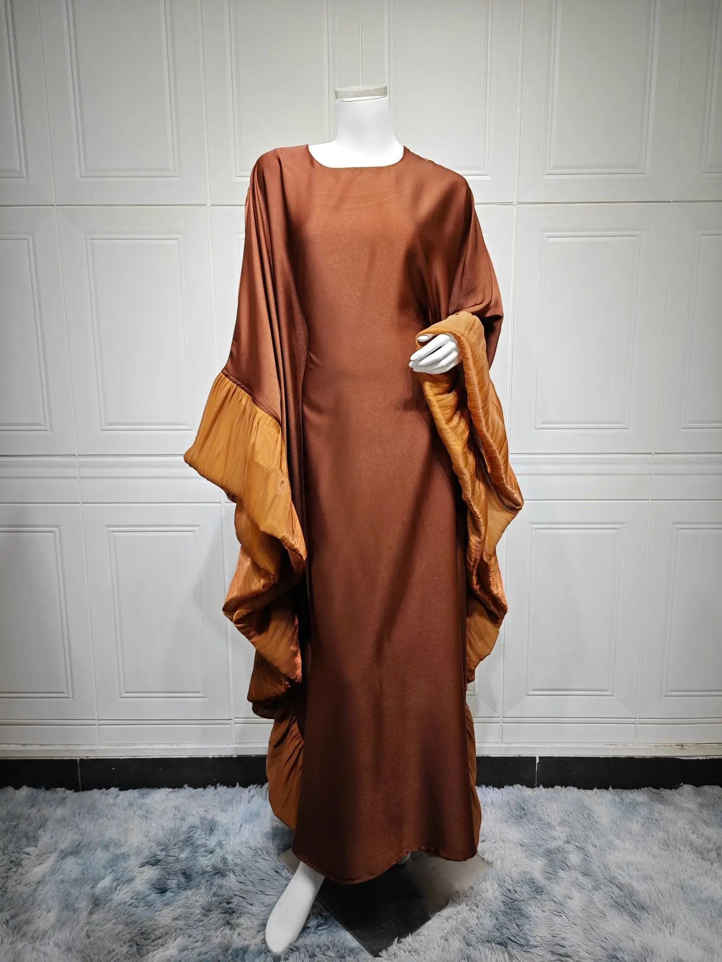 Muslim Women Arabic Dubai Abaya Long Dress Modest Ramadan Robe Kaftan Femme Islam Clothing Eid Djellaba Kebaya Caftan Marocain