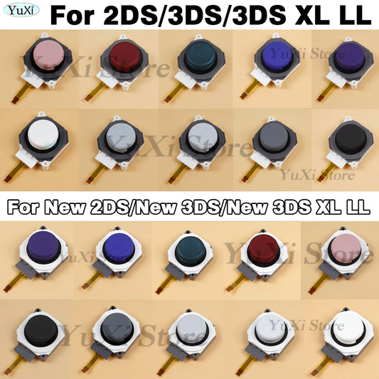 1pc 3D Analog Joystick Thumb Stick for New 3DS XL LL New 2DS for 3DS 2DS Game Console Original Thumbstick Module Replacement