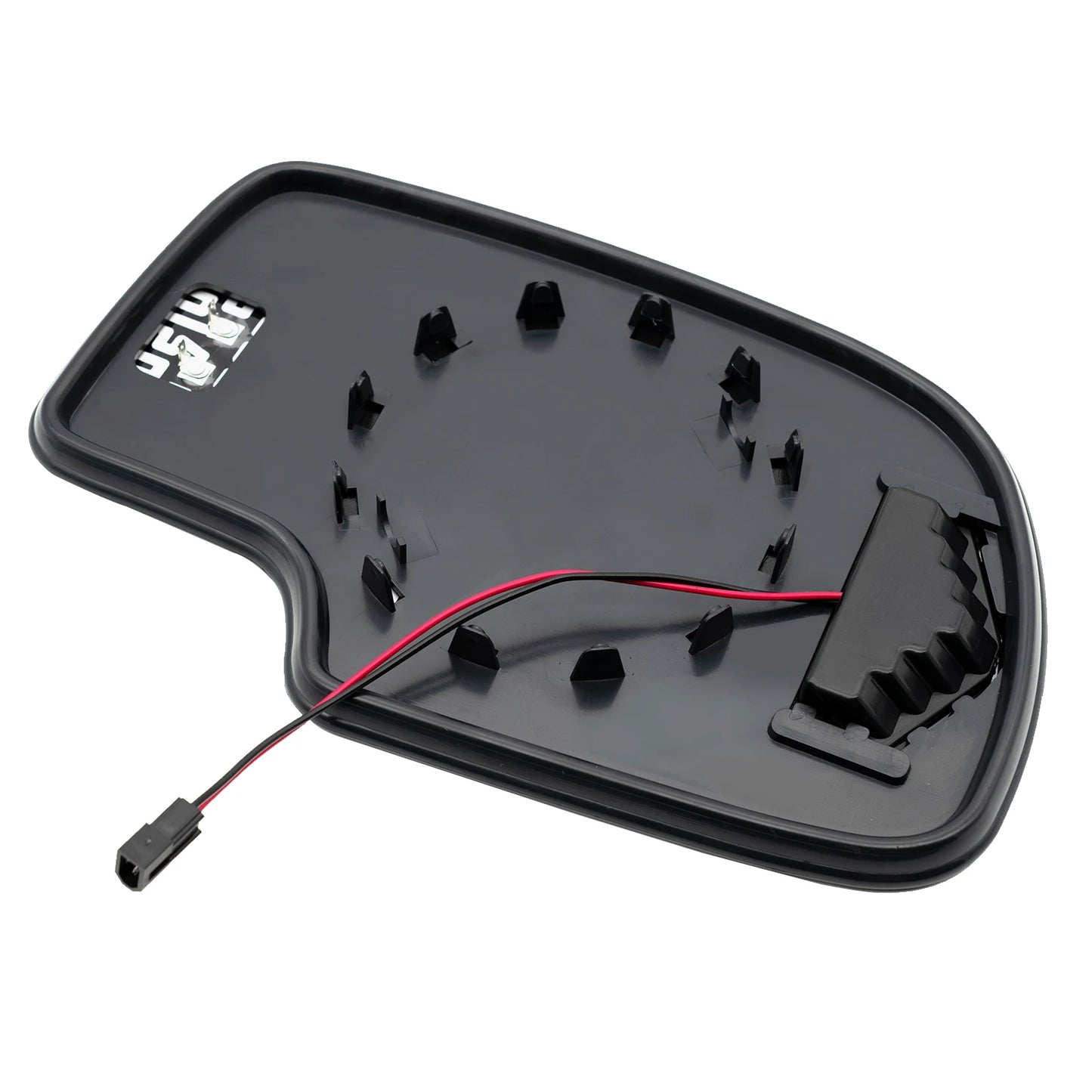 For GMC Sierra Chevy Silverado Cadillac 2003 2004 2005 2006 2007 Left Right Side Wing Mirror Glass Turn Signal Light Heated Clip