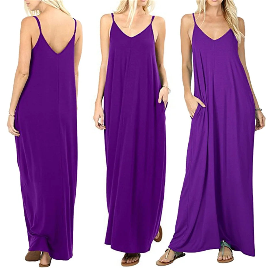 The 2026's new summer couture line is a plain, baggy dress, tank top dress, sexy sling dress