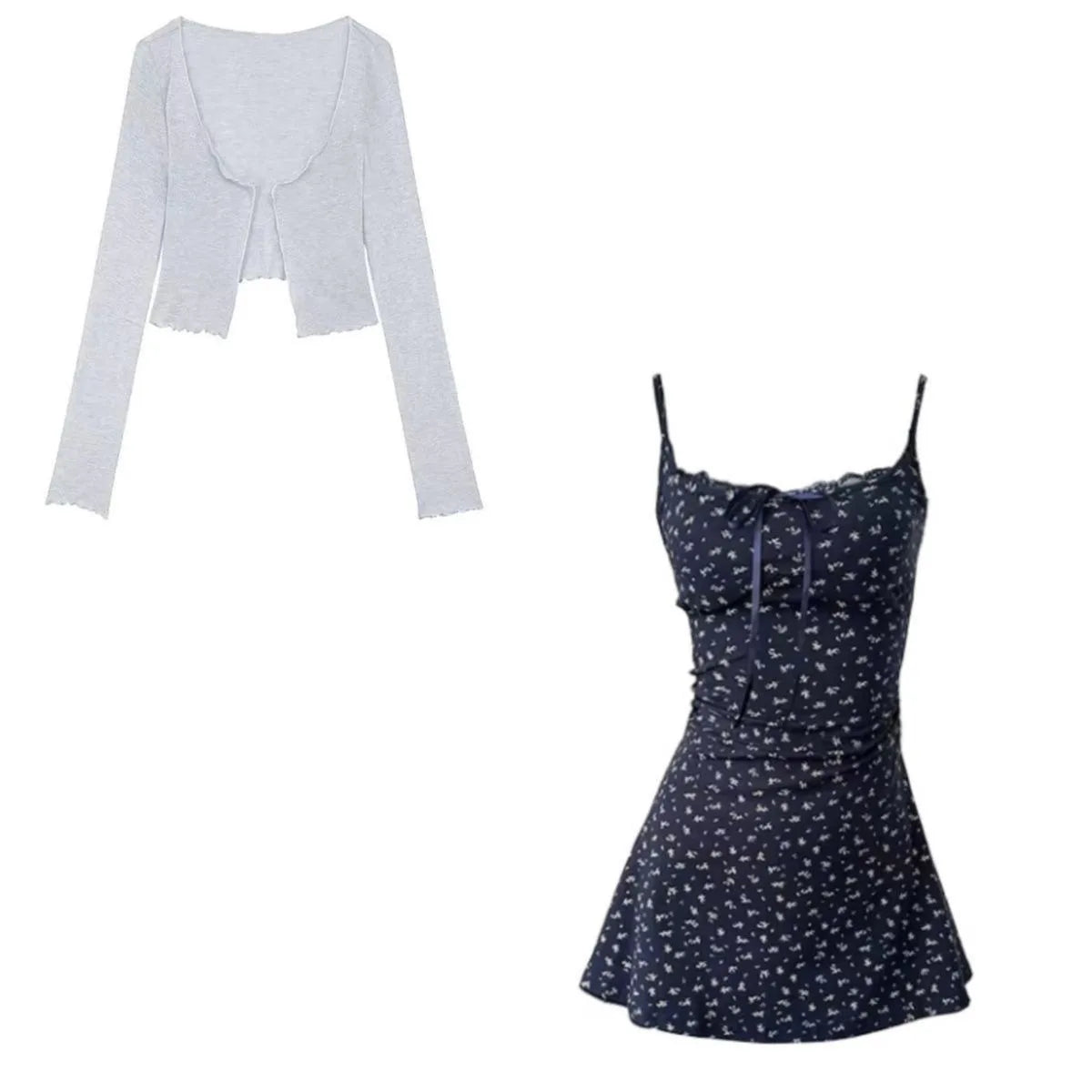 Strappy Floral Mini Bodycon Dress – Summer Beach Cover-Up