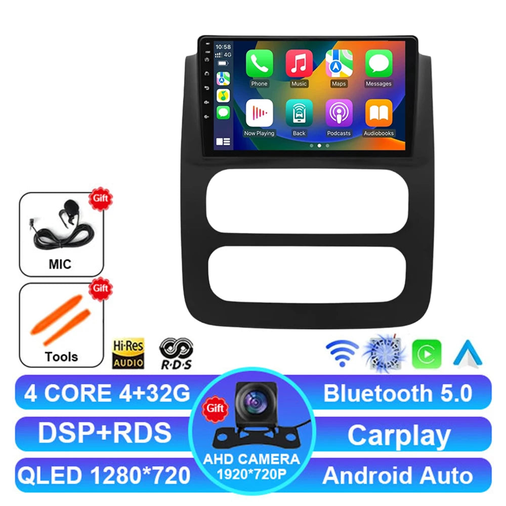 Android 15 Car Radio for 2002-2005 Dodge RAM - CarPlay & GPS