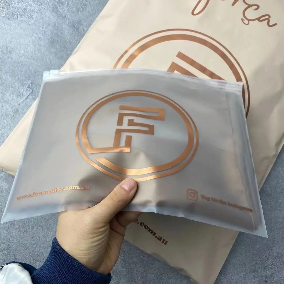 Matte frosted zipper packaging bags, 50 pack — view 11 of 12