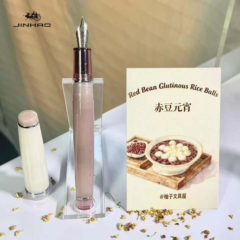 JINHAO 82 Limited Edition Colors Fountain Pen Macaron Color Gold Clip EF/F/M Calligraphy Pen Stationery Office School Supplies