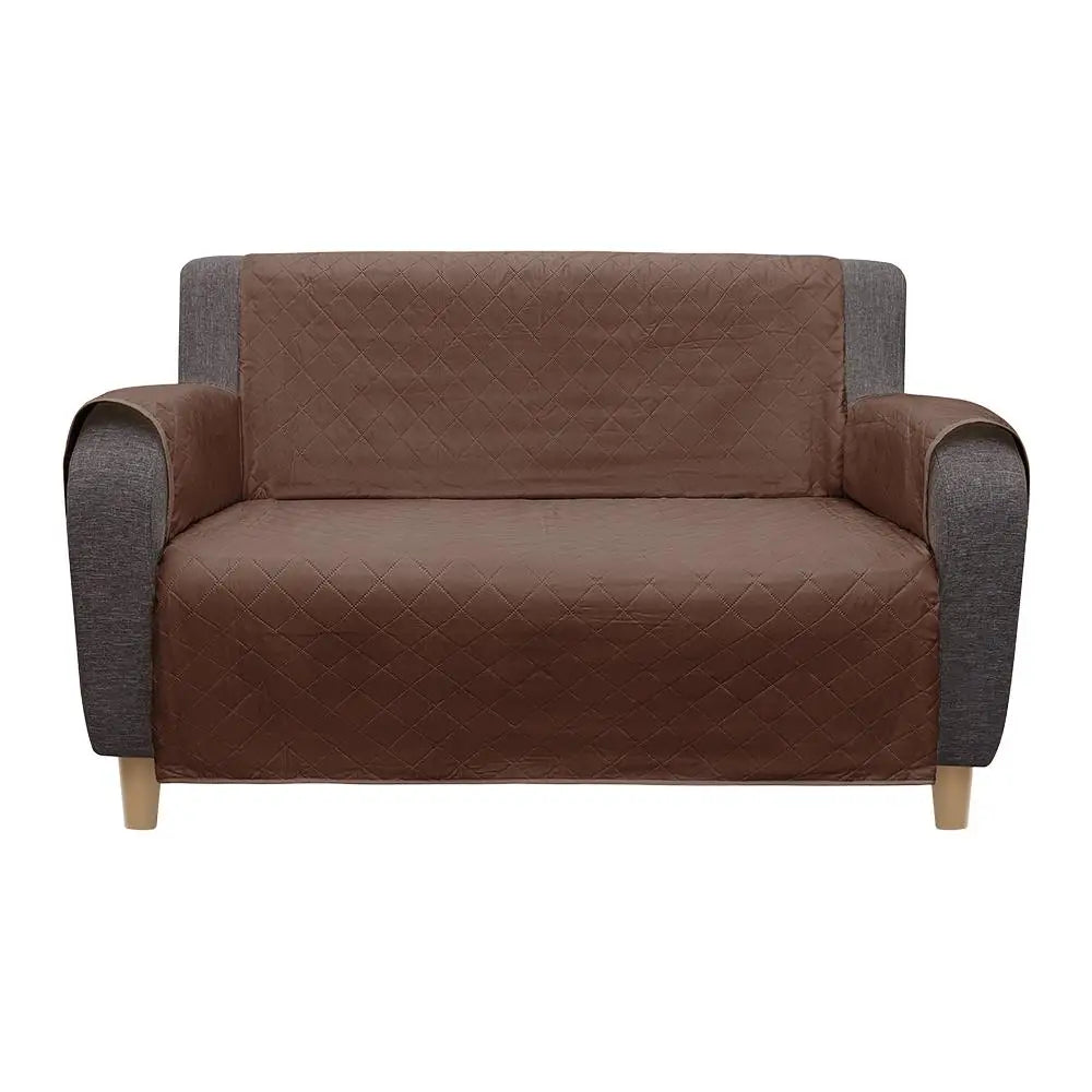 Sofa Cover Quilted Anti-wear Couch Cover for Dog Pet Kids Recliner Armchair Furniture Slipcovers 1/2/3 Seater Protect