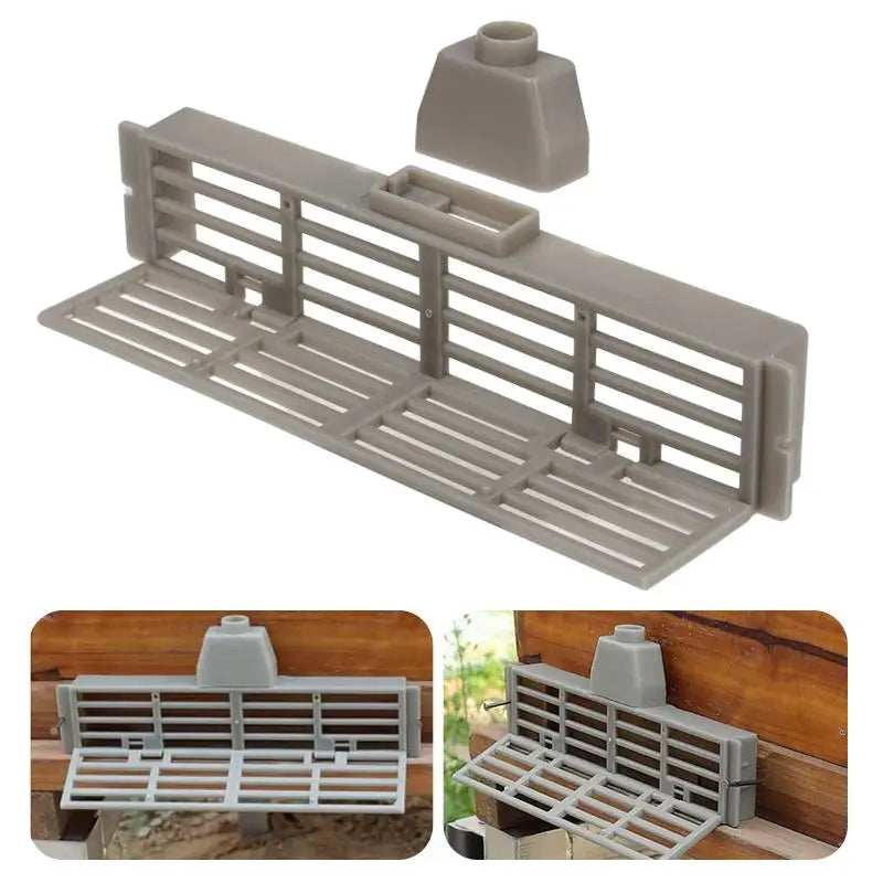 1-8Pcs Beekeeping Tools Plastic Prevent Queen Bee Escaping Multi-Functional Nest Door Beehive Bees Prevent Escape Honeycomb Gate
