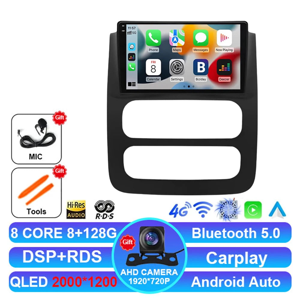Android 15 Car Radio for 2002-2005 Dodge RAM - CarPlay & GPS