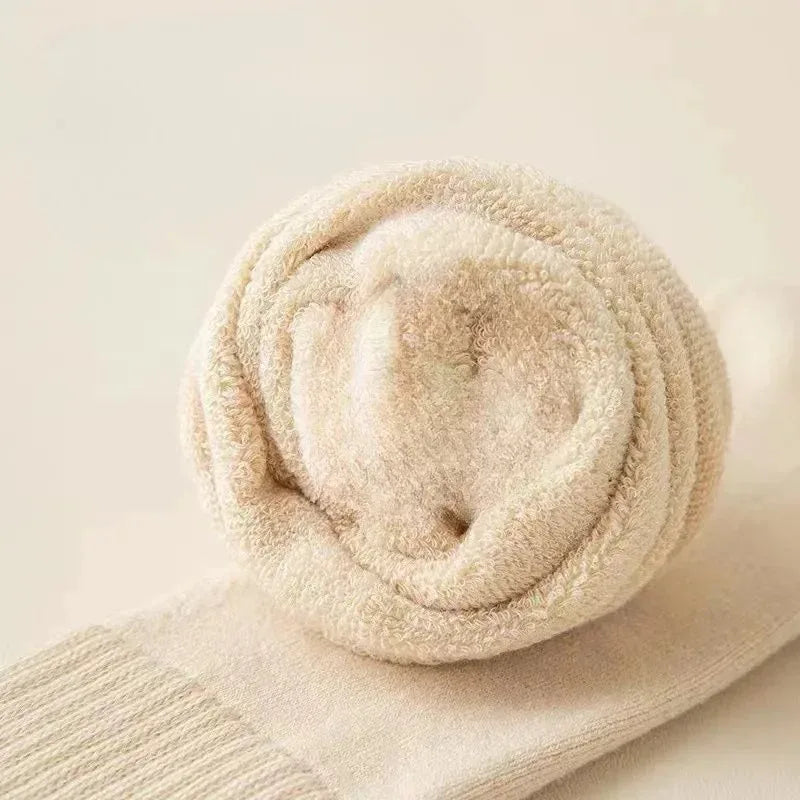 Women's Extra Thick Thermal Socks - Fleece Lined Winter Socks 2 Pairs - photo 4
