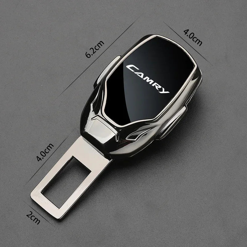 Car Seat Belt Clip Buckle One Button To Release Insert Socket Extender For TOYOTA CAMRY 2018 2012 2014 2016 2010 2009