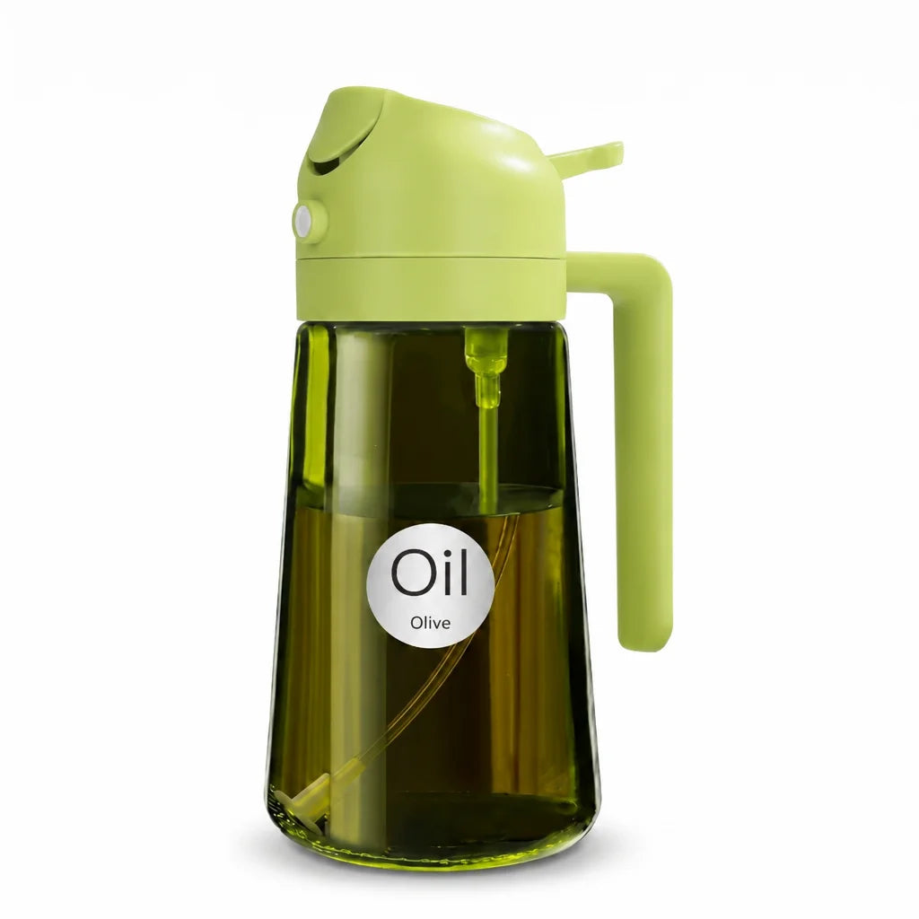 2-in-1 Oil Dispenser & Sprayer Bottle - 470ml Cooking Oil Mister - photo 12