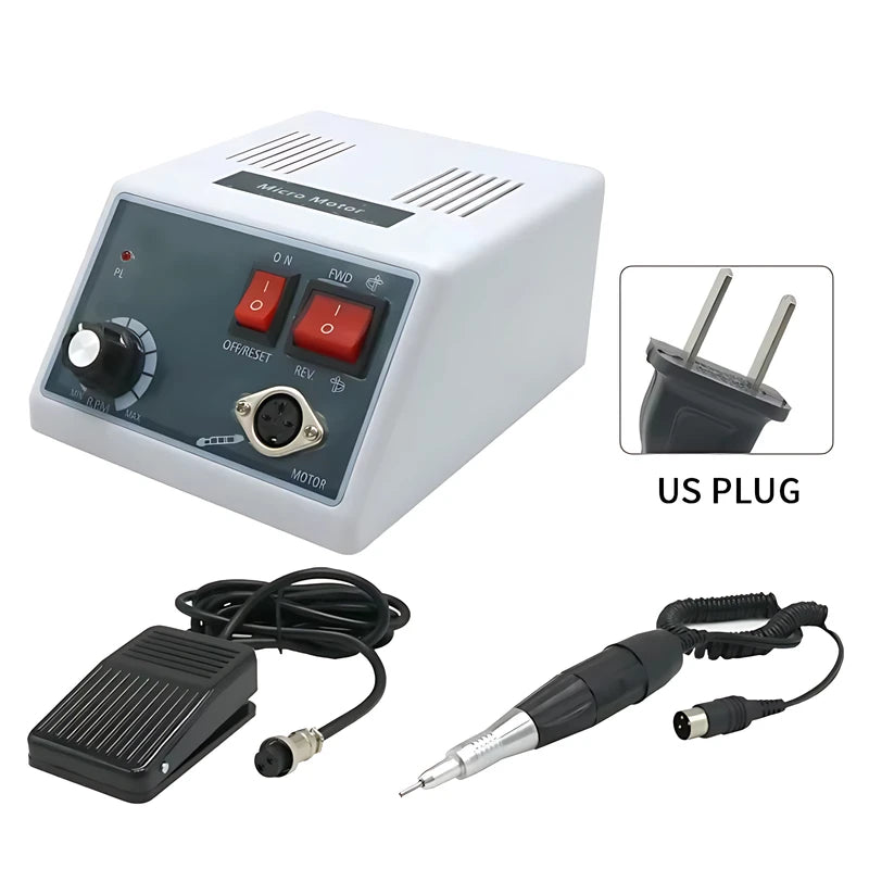 ECIN Dental Marathon Micromotor 35000RPM E TYPE 18 102 204 Handle Handpiece Polisher Grinder Lab Equipment Dentist Clinic Tools