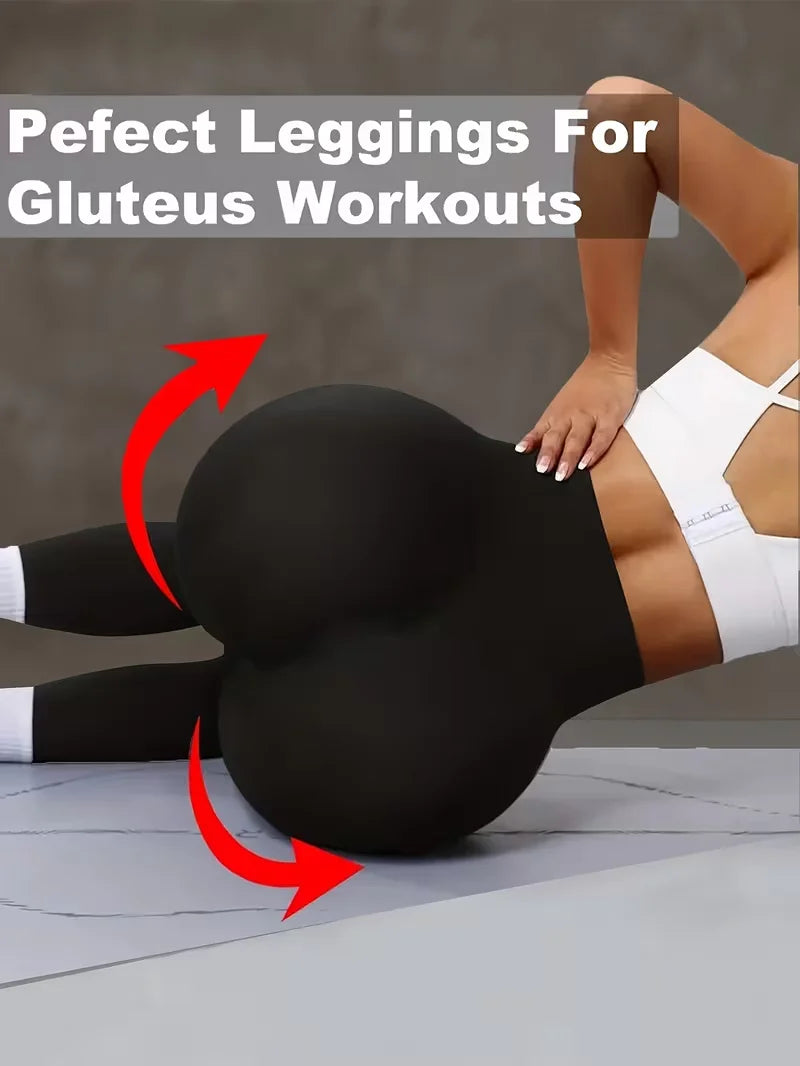 Women's High Waist Booty Lifting Yoga Leggings – Butt Lift, High Spandex, Ankle-Length Workout Pants | All Season | S–XXL
