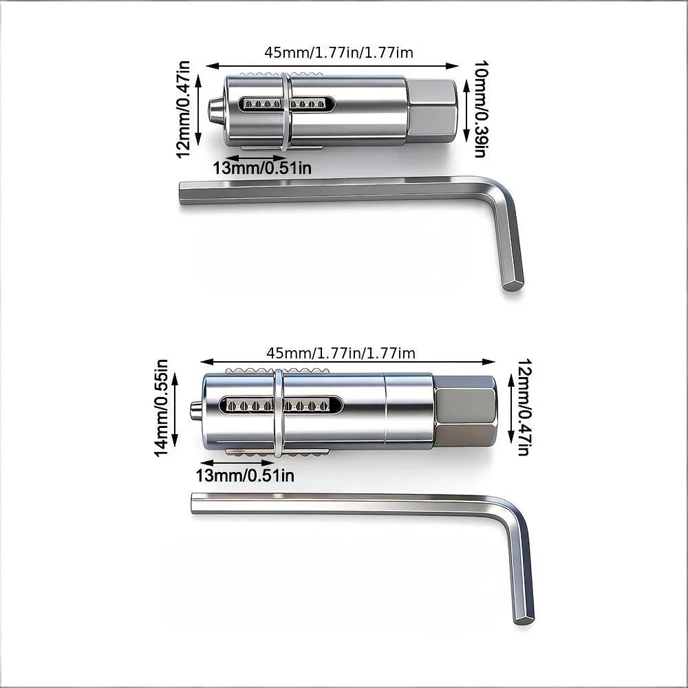 Universal faucet angle valve rewinder, wear-resistant high hardness faucet maintenance tool, adjustable pipeline extractor