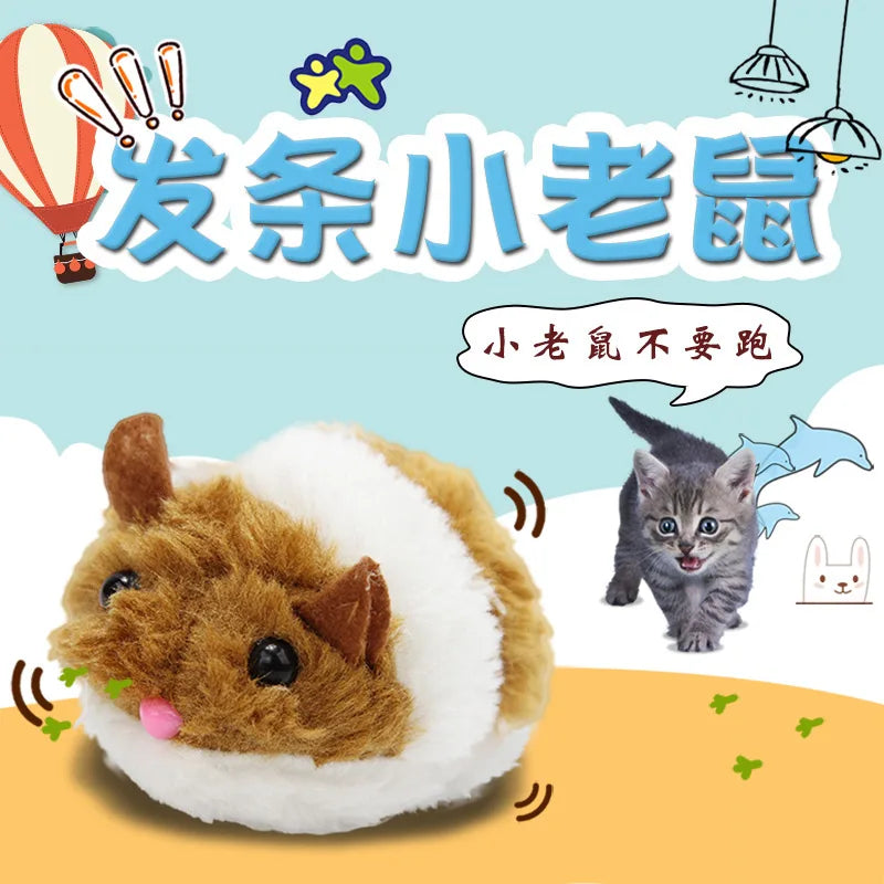 Plush Shake-Movement Mouse - Interactive Cat Toy – photo 5