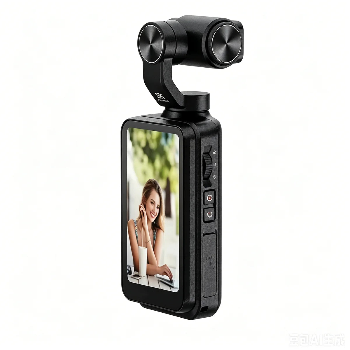 4K Handheld Pocket Gimbal Camcorder — Stabilised Vlog Camera