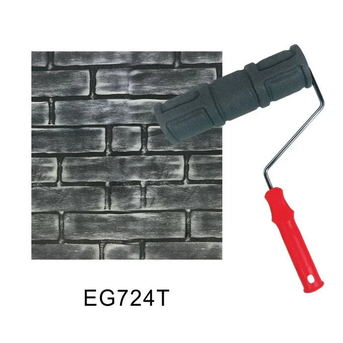 Brick Pattern Embossing Paint Roller, 10 Inch