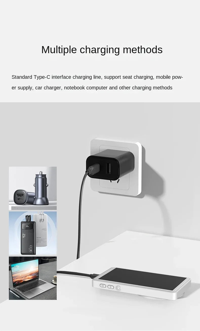 Wireless Monitor Rear Camera Screen Smartphone Selfie Magnetic Screen For Vlog Live Stream Video Recording Outdoor Selfie tool