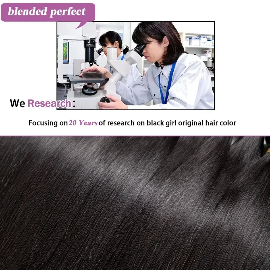 Rosabeauty Brazilian Remy Human Hair Bundles – Straight 30-40 Inch