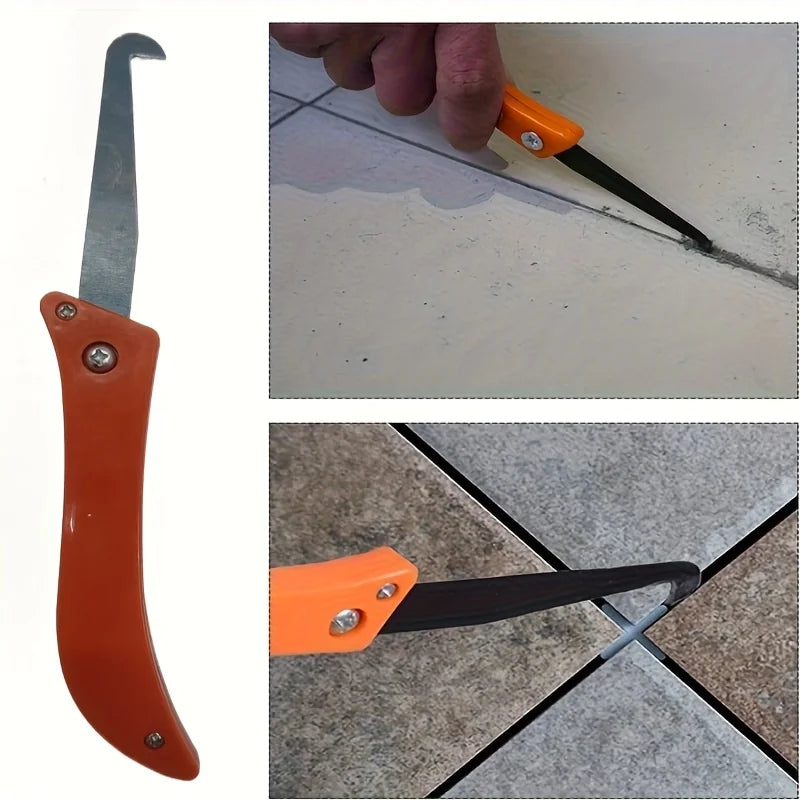 Foldable Garden Weed Control Tool — Lightweight Metal Weeder