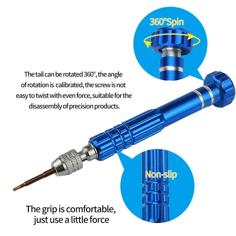 2026 5 in 1 Screwdriver Repair Kit Screwdriver for Phone Opening Tools Phone Repair Tools for Iphone Huawei Xiaomi /Color Random