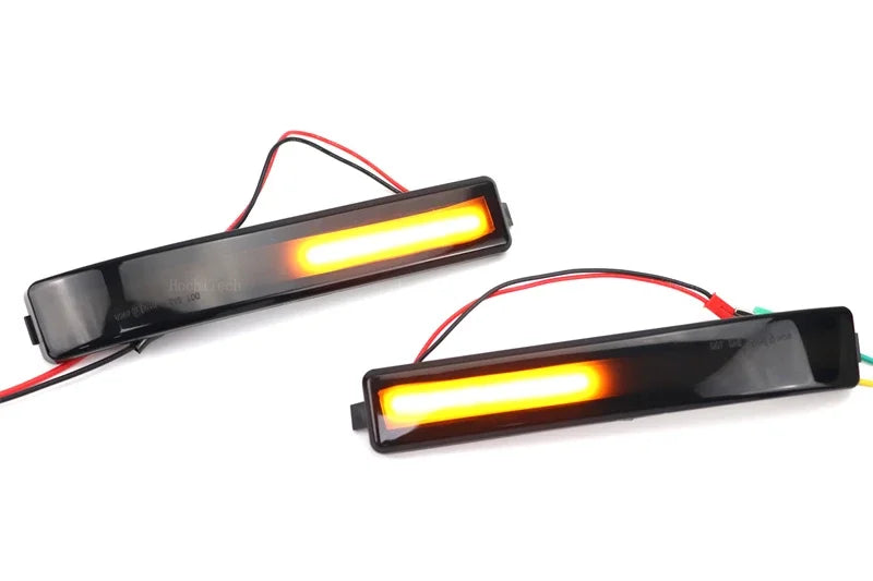 Smoked LED Dynamic Turn Signal Mirror Lights for Ford F-150 Raptor 2010–2014