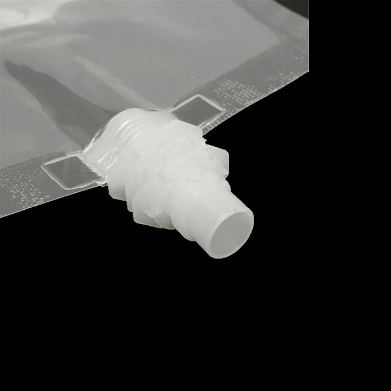 100ml-500ml Travel Drink Spout Pouches Transparent Plastic Bags Sealed Juice Storage Beverage  Ice Cold Drink Pouch Portable
