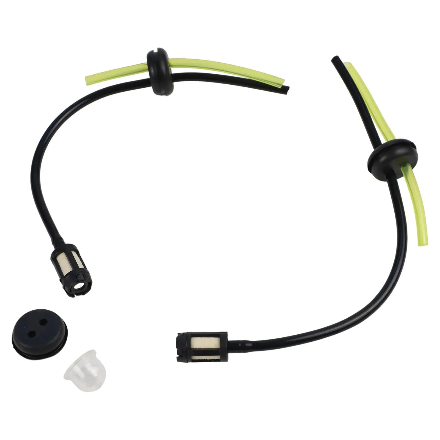 5/10 Set Fuel Filter Fuel Hose Seal With Priming Bulbs For Brushcutter Hedge Trimmer Garden Lawn Mower Accessories
