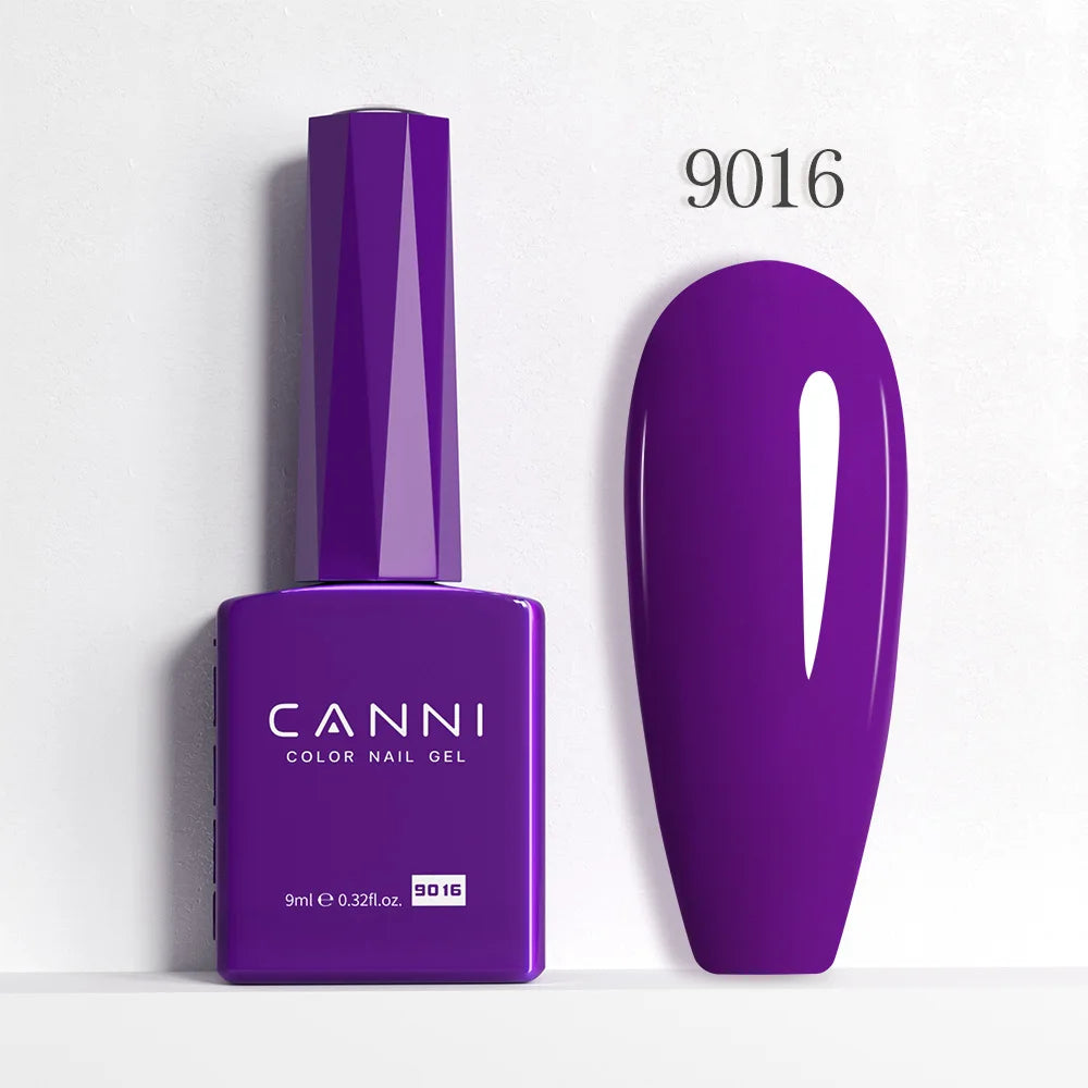 CANNI Gel Nail Polish TPO/HEMA FREE Gorgeous Christmas Red Color Winter Nails Full Coverage Soak Off UV LED Semi Permanent Gel