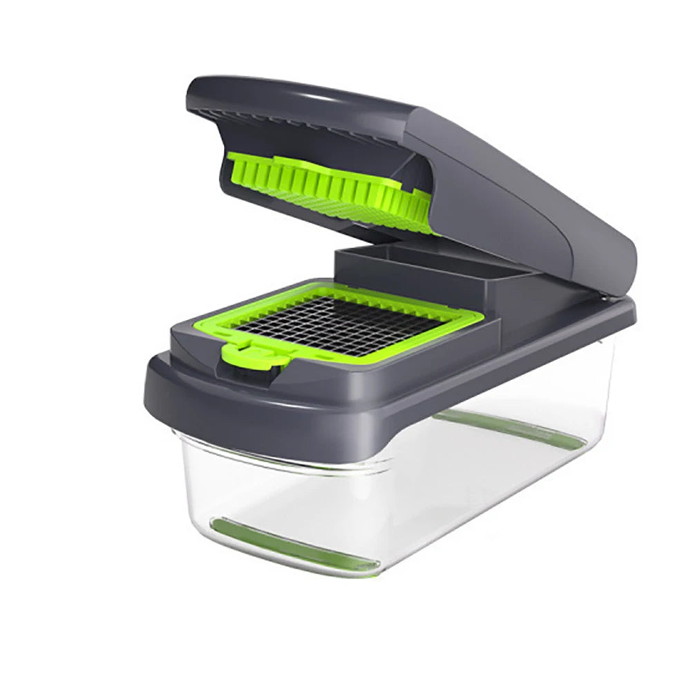 15-in-1 Vegetable Chopper with Container - 7 Blades and Grater - photo 9