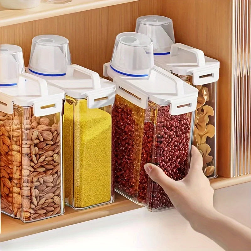 Sealed Dry Food Storage Container - Rice, Flour & Grain Box - photo 4