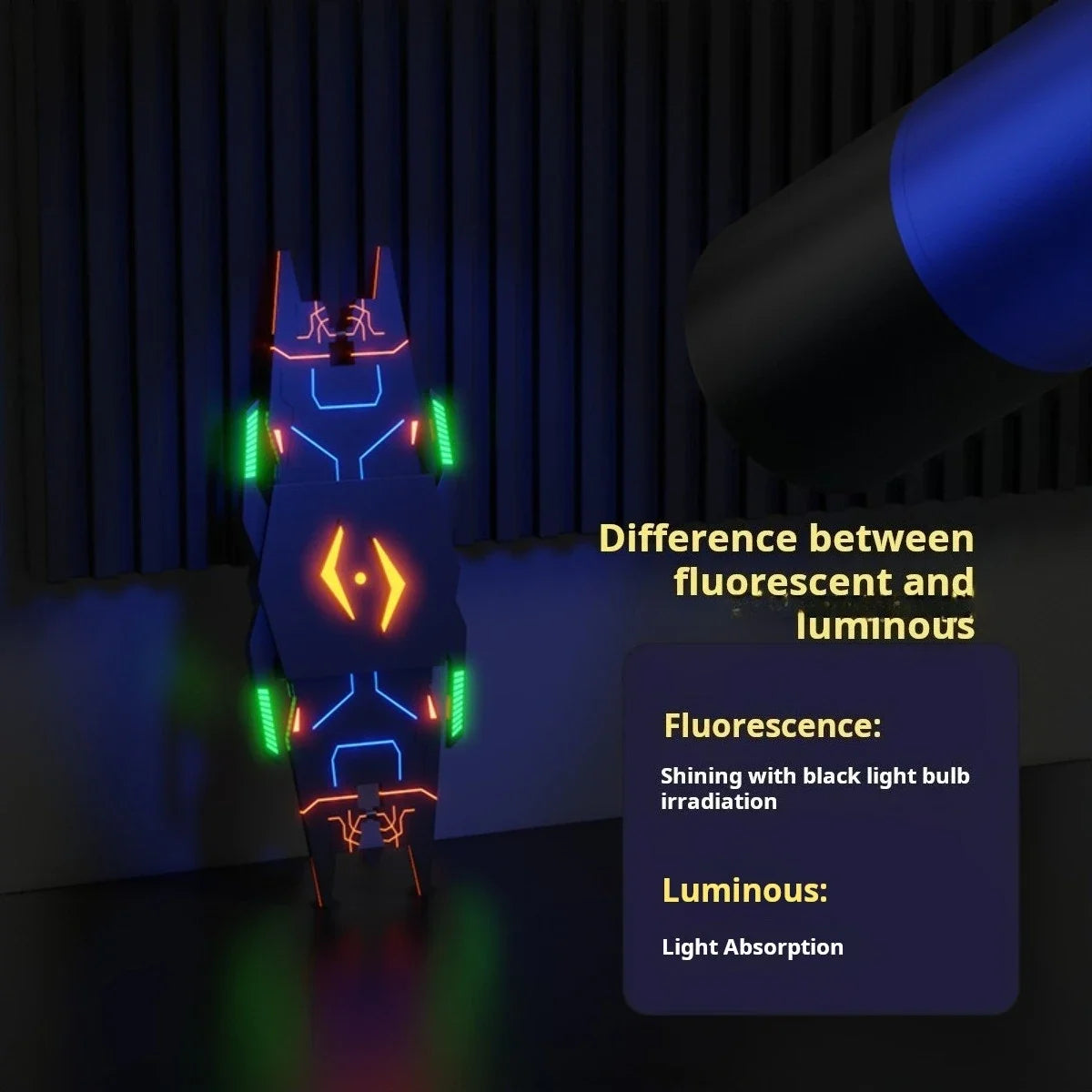 Stedi MP-20~29 40g Water-based Fluorescent Panel Liner Paint for Gundam Model Building Fluorescent Ink Panel Line Accent Color