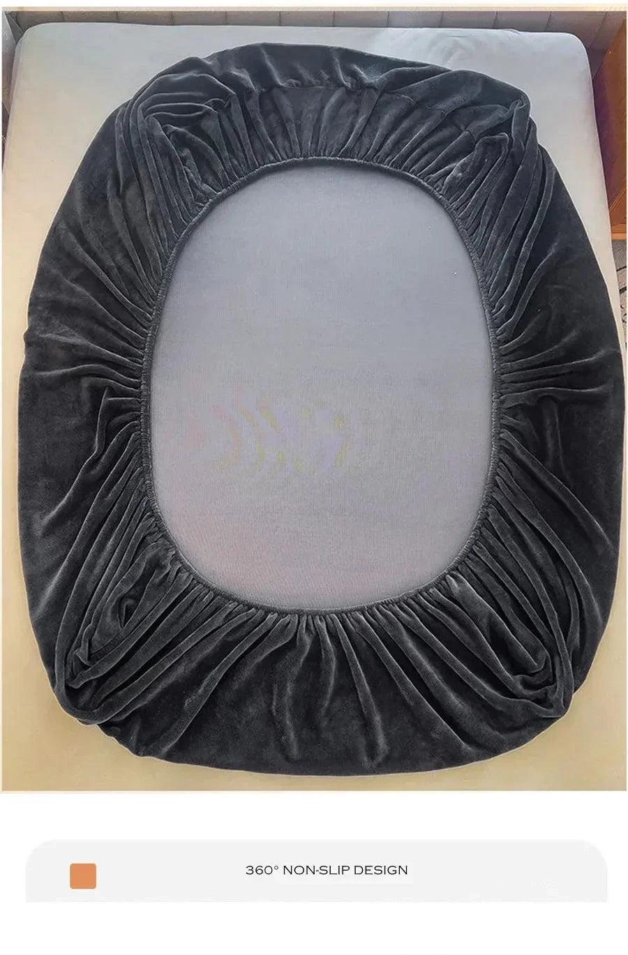 Soft Warm Plush Fitted Sheet Elastic Mattress Cover Fluffy Coral Fleece Bed Linen Winter Couple Luxury Double Bed Bedding
