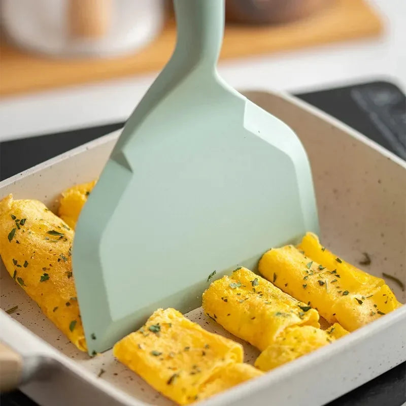 Silicone Pizza and Meat Spatula - Wide Nonstick Turner, 3 Colors - photo 2